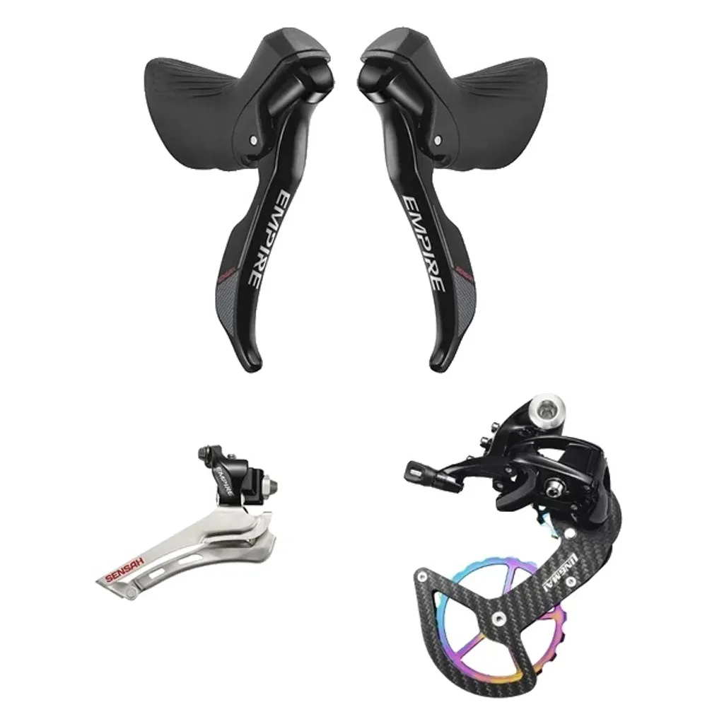 Groupe vélo de course SENSAH 2x11 vitesses anti-saut de chaîne route
