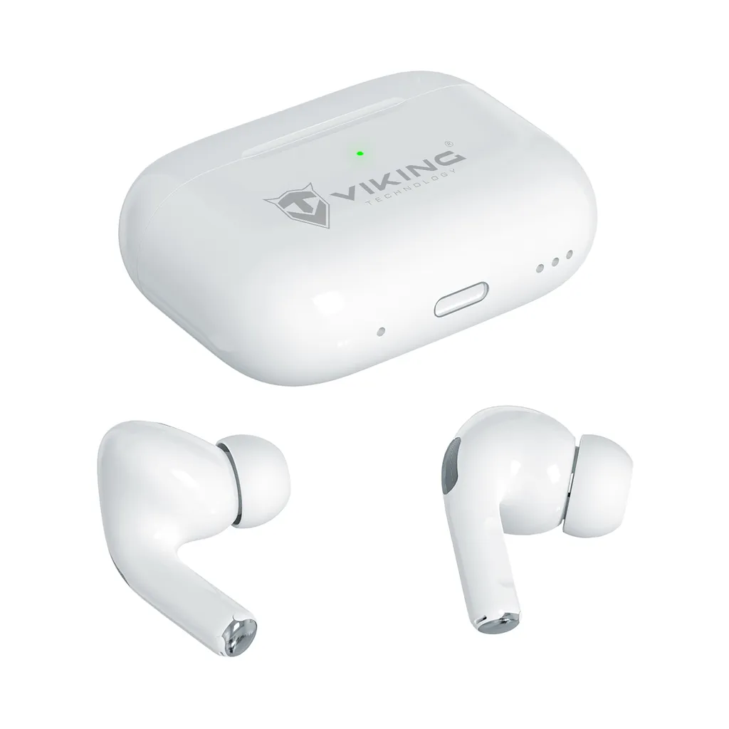 Viking VPRORT Bianche: Cuffie Bluetooth Eleganti con Microfono - 4