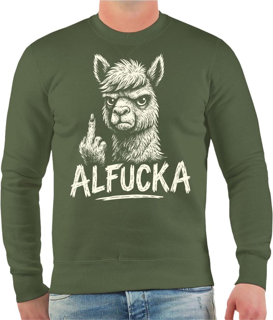 Herren Sweatshirt Alfucka