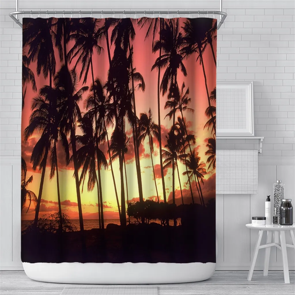 Tenda Doccia Antimuffa 200x180 cm Impermeabile e Lavabile Professionale
