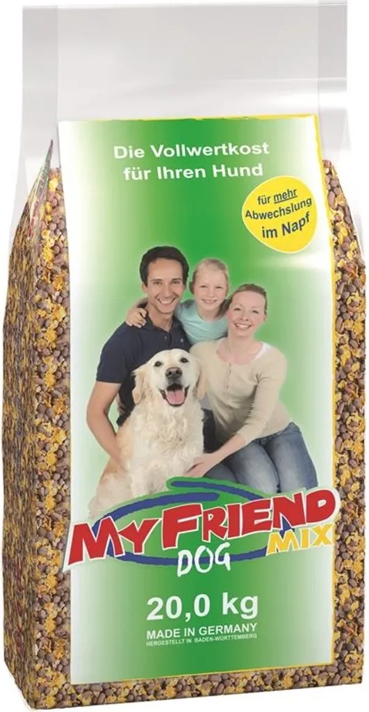 Croquettes Bosch My Friend Mix 20kg riches en fibres et sans colorant