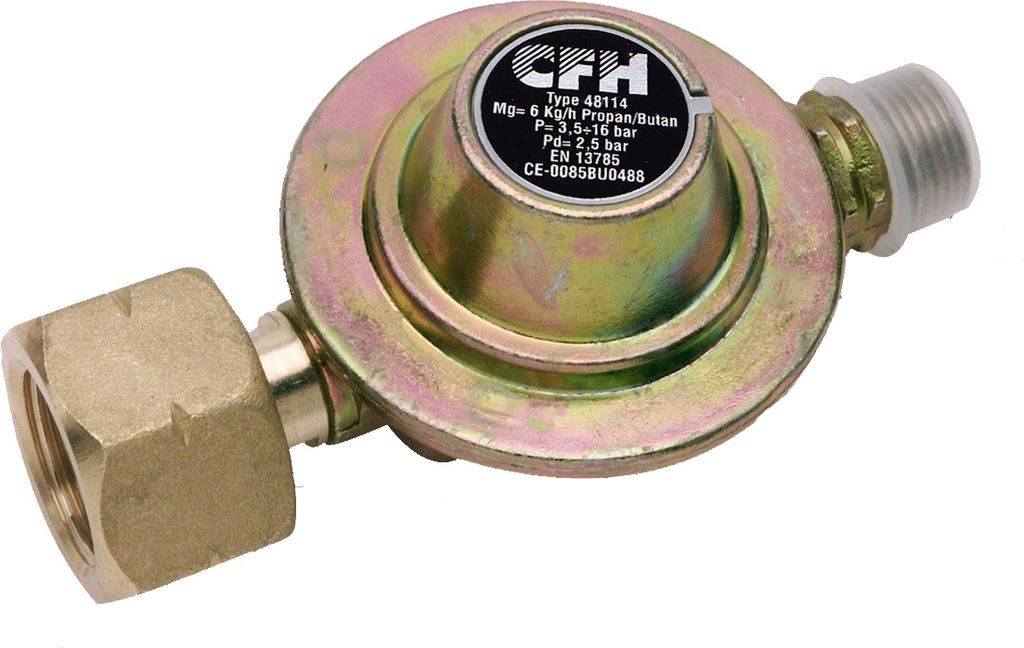 Regulator ciśnienia propanu 2,5 BAR DR114 Zdjęcie produktu 