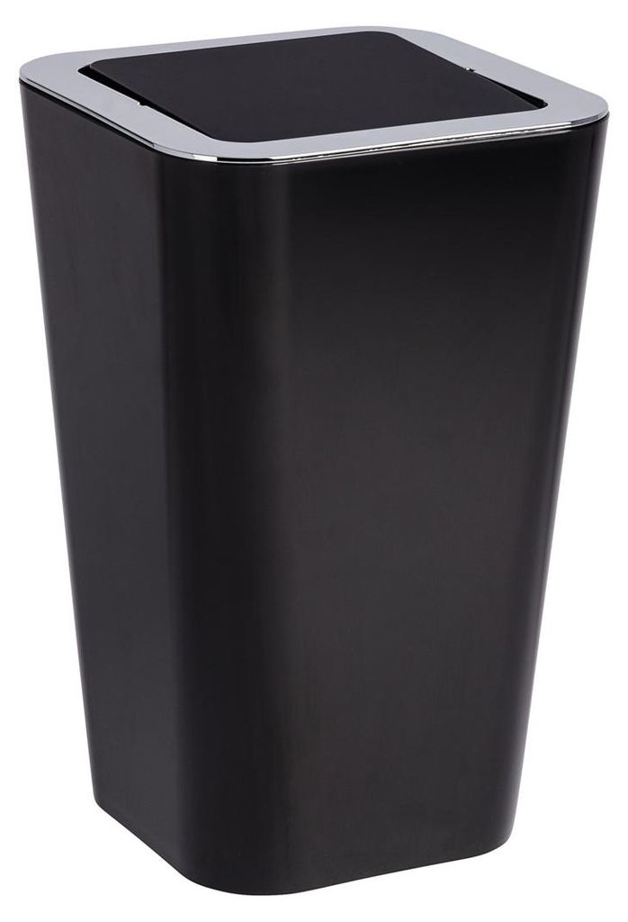 Schwingdeckeleimer Candy Black Produktbild 