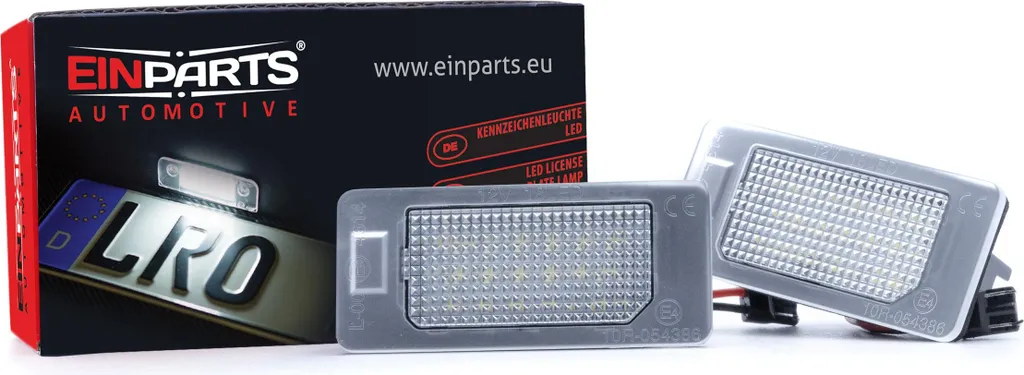 Feux de Plaque Immatriculation LED Blanc pour Fiat 500X High Power