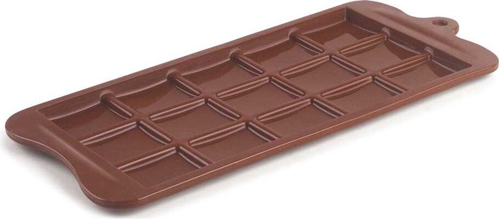 Ibili Schokoladentafel-form 5x3 Braun  Braun One Size Produktbild 