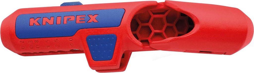 Univ.Abmantelungswerkzeug ErgoStrip® Gesamt-L.130mm KNIPEX Produktbild 