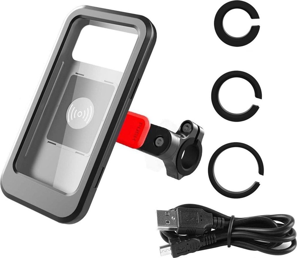 Fahrrad Handyhalterung, wasserdichte Smartphone Halter mit Produktbild 