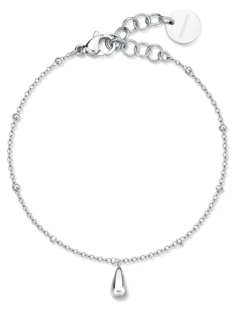 Bracelet goutte en acier inoxydable BPC17 - Bijou moderne pour femme