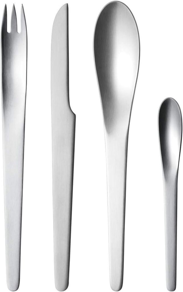 Georg Jensen - Arne Jacobsen 16 tlg. Besteckset Produktbild 