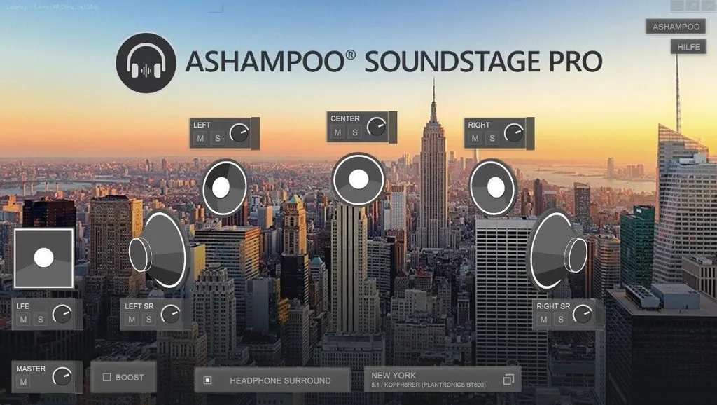 Ashampoo Soundstage Pro Licence Permanente - Audio 3D et Mixage Spatial - 6