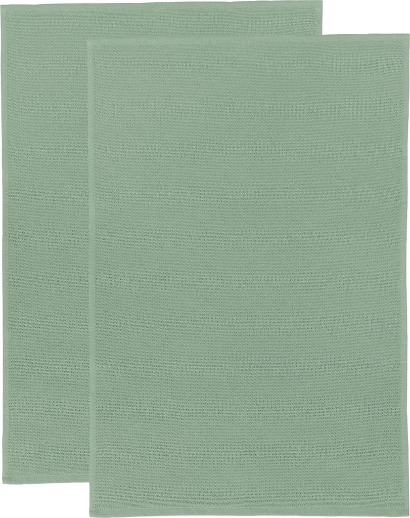 Erwin Müller Frottier-Geschirrtuch 2er-Pack jade 50x70 cm
