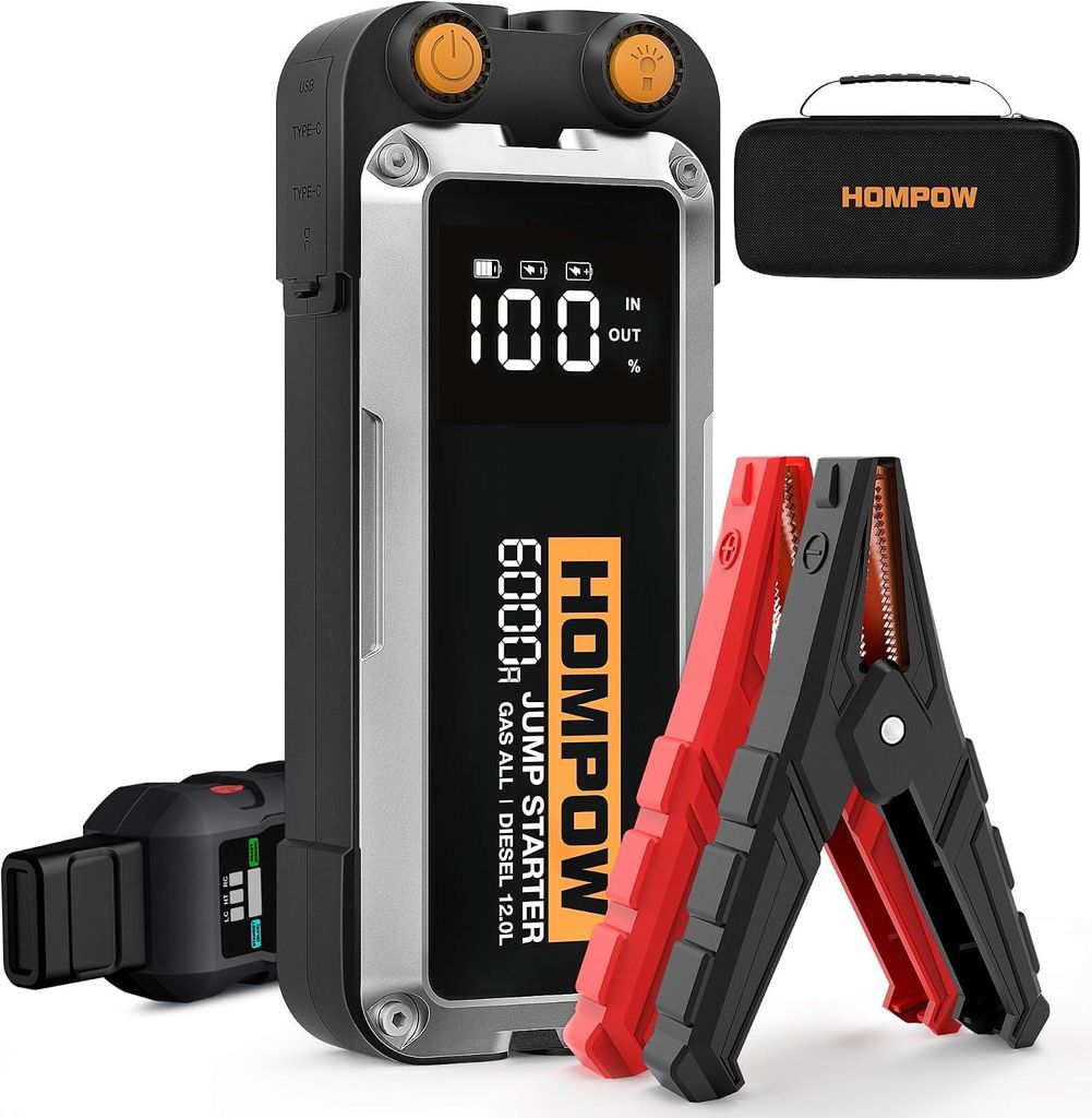 Springdoos voor auto - Hoogwaardige jumpstarter Productafbeelding 