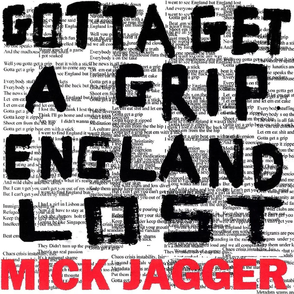 Mick Jagger Gotta Getta Grip Vinyle Limité - Maxi Single Collector Rare