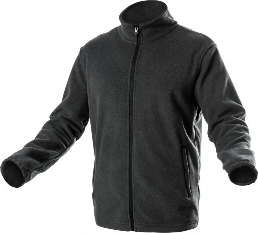HÖGERT Fleece-Sweatshirt PASADER schwarz - XXL