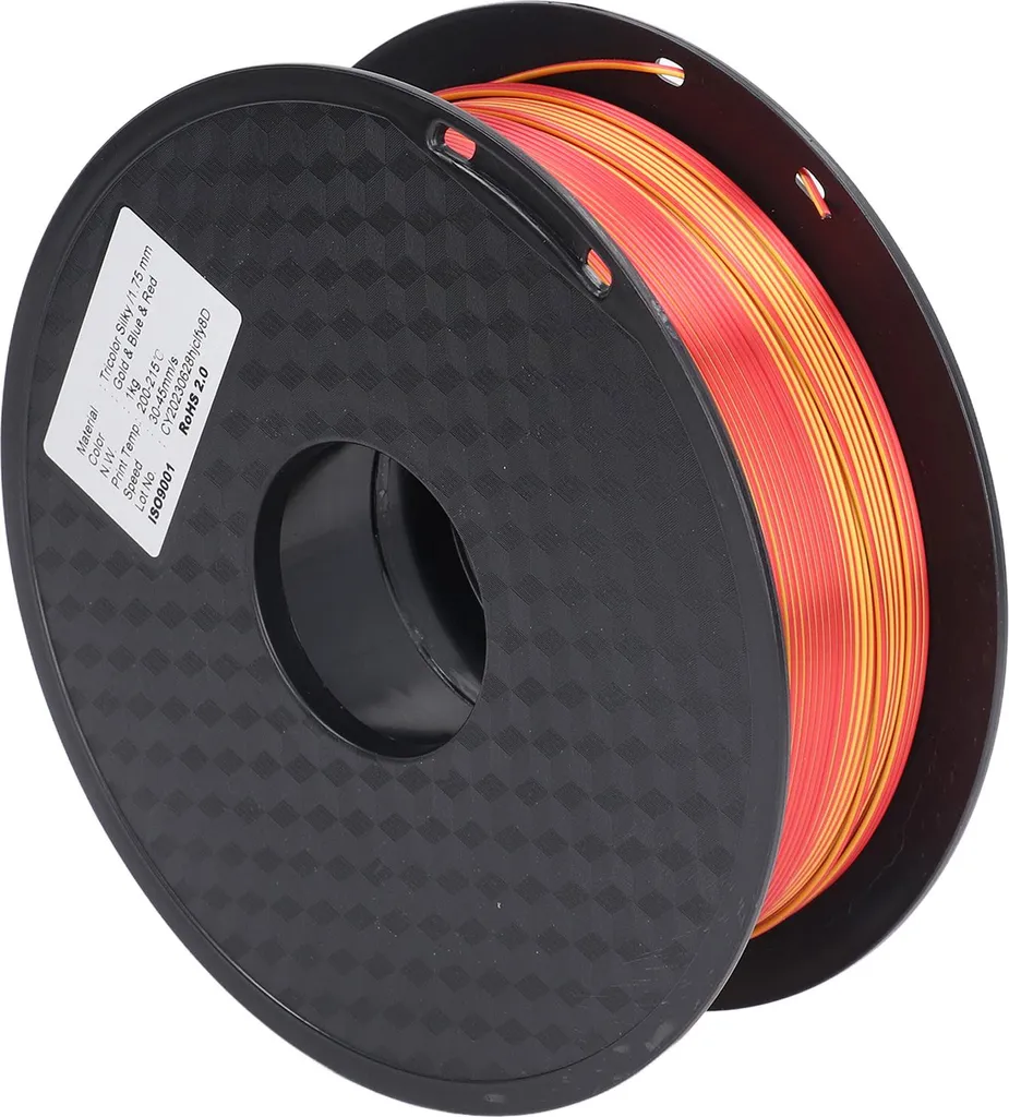 Filament PLA 1.75mm Or Bleu Rouge souple pour impression 3D de précision - 6