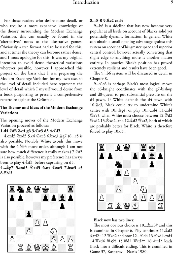 Livre d'échecs Challenging the Grunfeld, Répertoire pour les Blancs