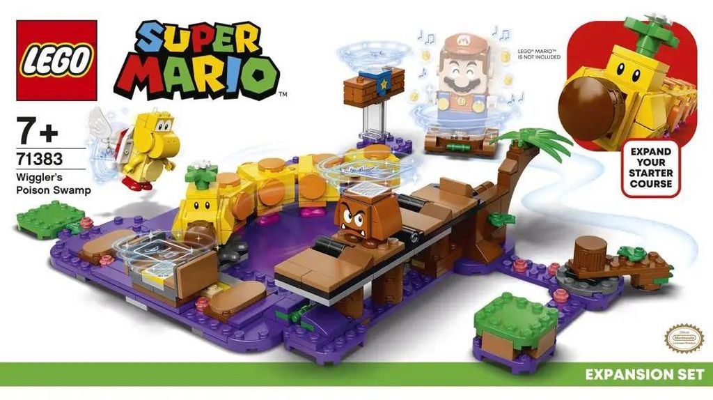 LEGO® 71383 LEGO® Super Mario 71383 Wigglers Giftsumpf - Obrázek produktu 