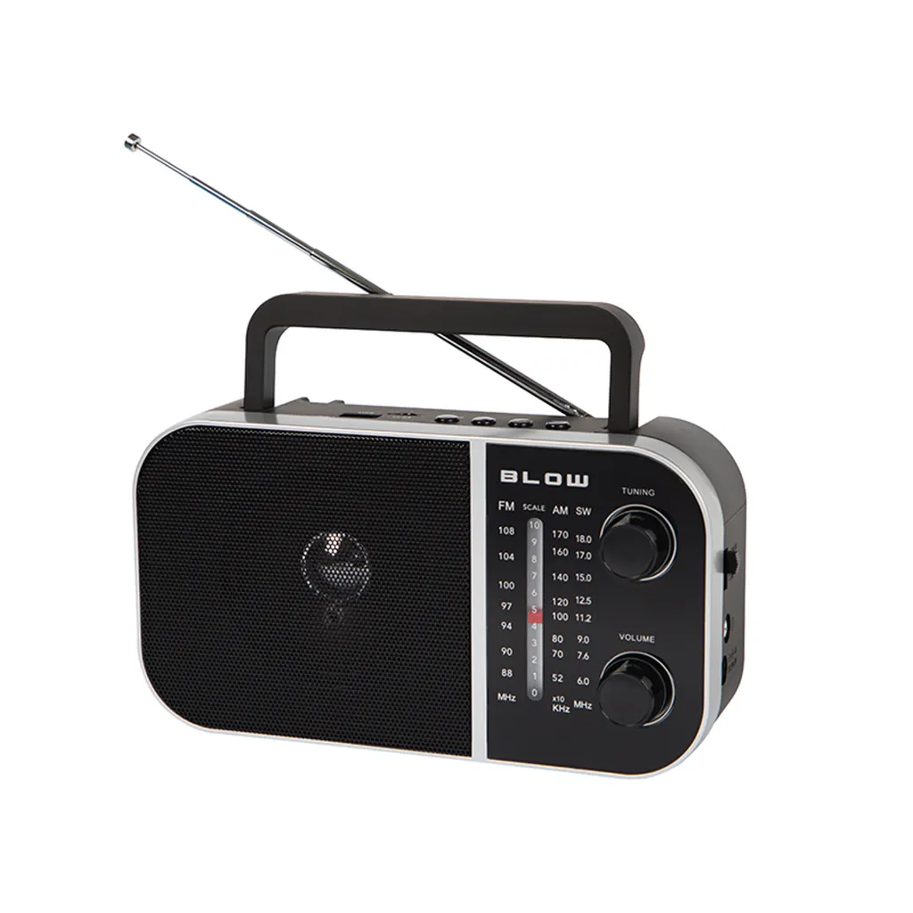 Radio portable Blow RA6 analogique AM/FM - Transistor piles et secteur