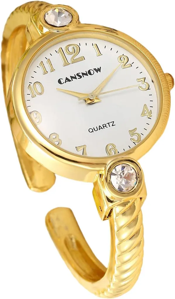 Orologio Donna Oro con Chiusura a Scatto - Raffinatezza Quotidiana