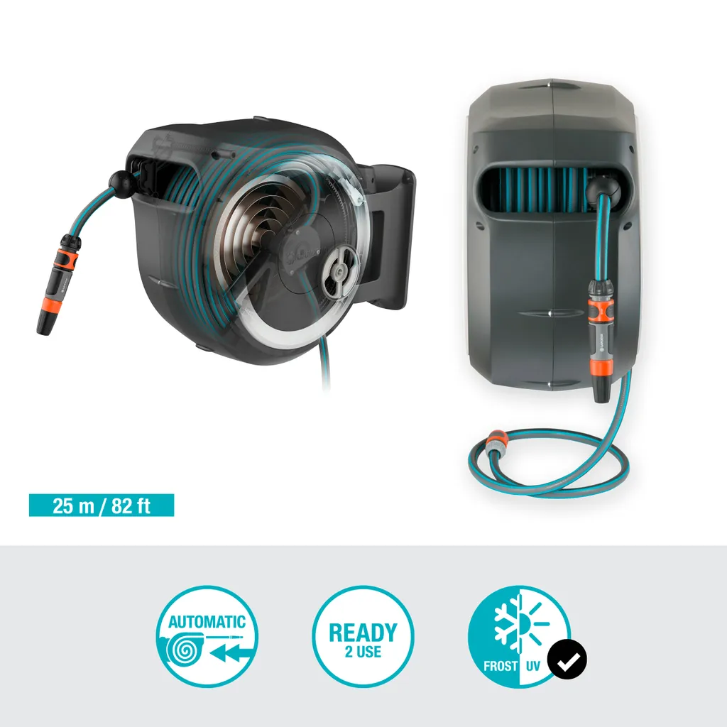 Solution d'arrosage RollUp M/L pour grands jardins : Confort et design - 3