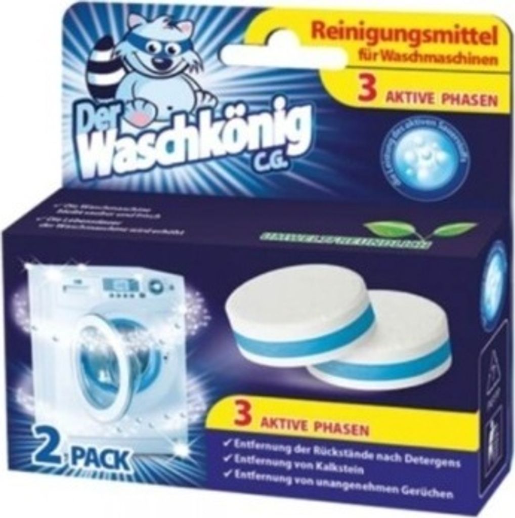 Waschkonig, Čistič pračky v tabletách, 80g Obrázek produktu 1