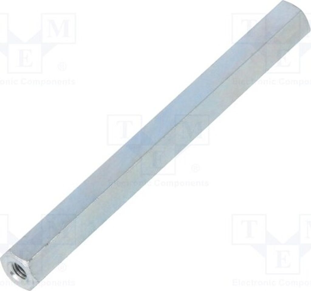 10x Distanzmuffe mit Gewinde Innengew: M3 sechskant 60mm 125X60 Distanzelemente a