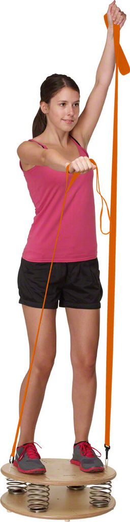 Pedalo Federbrett Vestimed 50 inkl. Textil-Powerband, Koordinationstrainer
