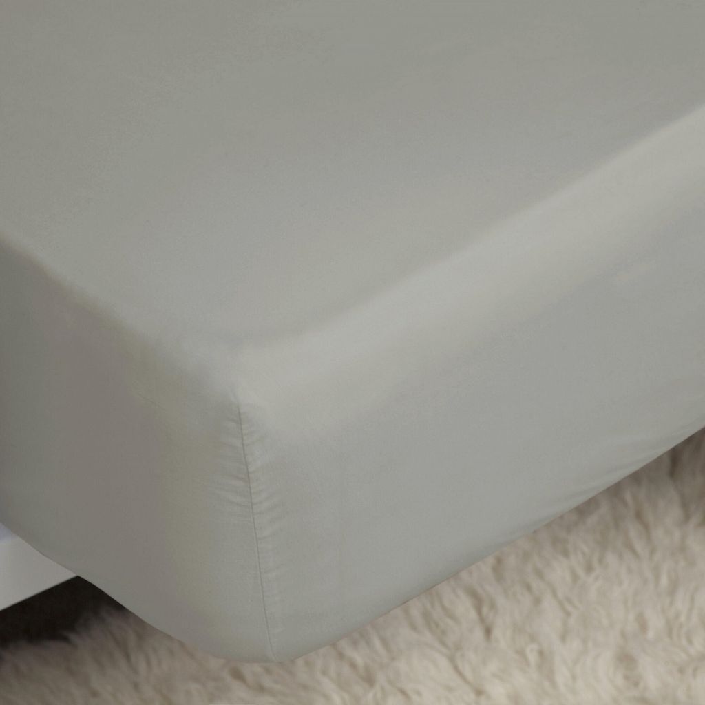 Belledorm Ultimate Spannbetttuch, Fadenzahl 1200, extra tief BM211 (Einzelbett) (Platin)