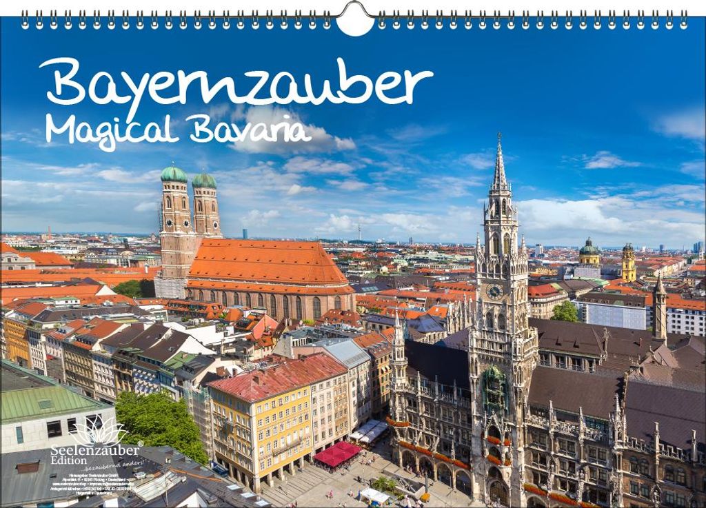 Bayernzauber DIN A3 Immerwährender Kalender Bayern - Seelenzauber