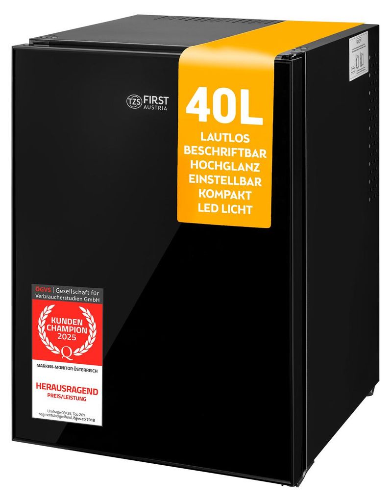 TZS First Austria mini frigo silenzioso | frigo per bevande Immagine del prodotto 