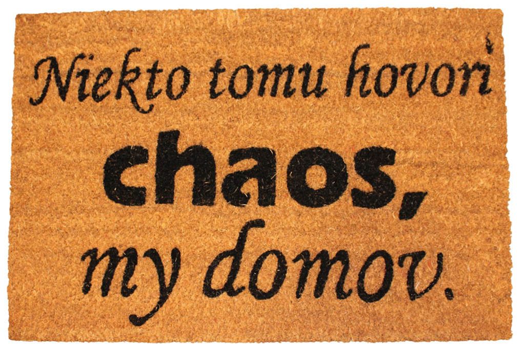 HOME ELEMENTS Rohožka z kokosových vlákien 40 x 60 cm, Obrázok produktu 