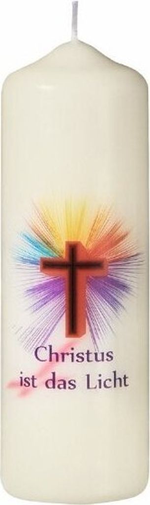 Osterkerze Christus ist das Licht, 150 x Ø 50 mm Produktbild 