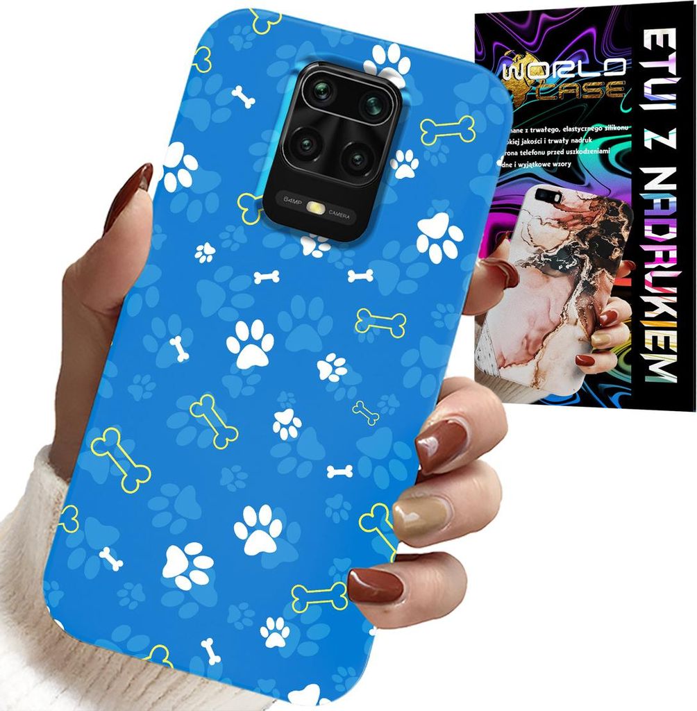 Hülle Für Xiaomi Note 9 Pro / 9S - Knochenpfoten Hund Patrouille Designs Für Kinder