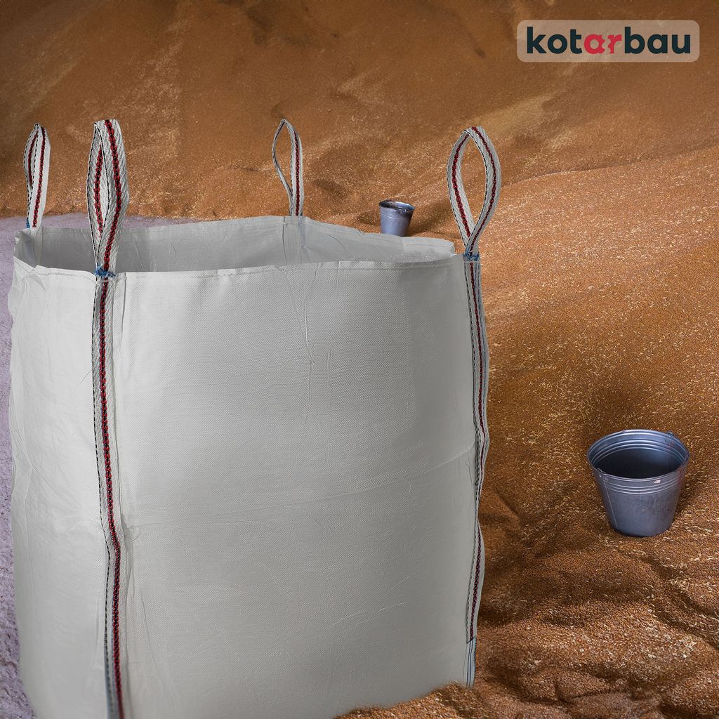 2 Stück BIG BAG 180 Cm Hoch 115 X 75 Cm Bags BIGBAGS Säcke BIGBAG 1250 Kg