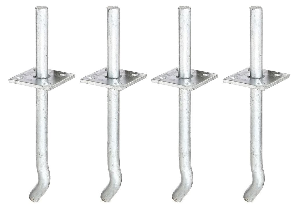 Supporto per montante Alberts 8 x I, perno Ø 16 x 100 mm, Immagine del prodotto 