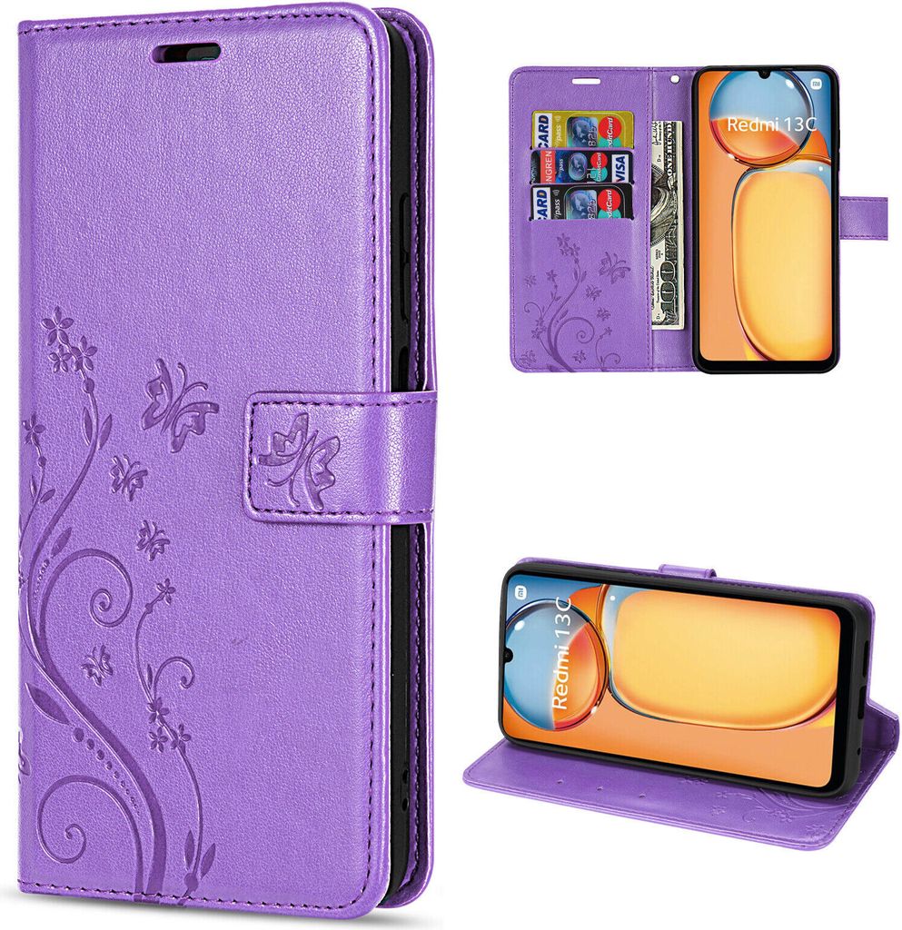 Hülle Xiaomi Redmi 13C /Poco C65, Handy Tasche Handyhülle Produktbild 1