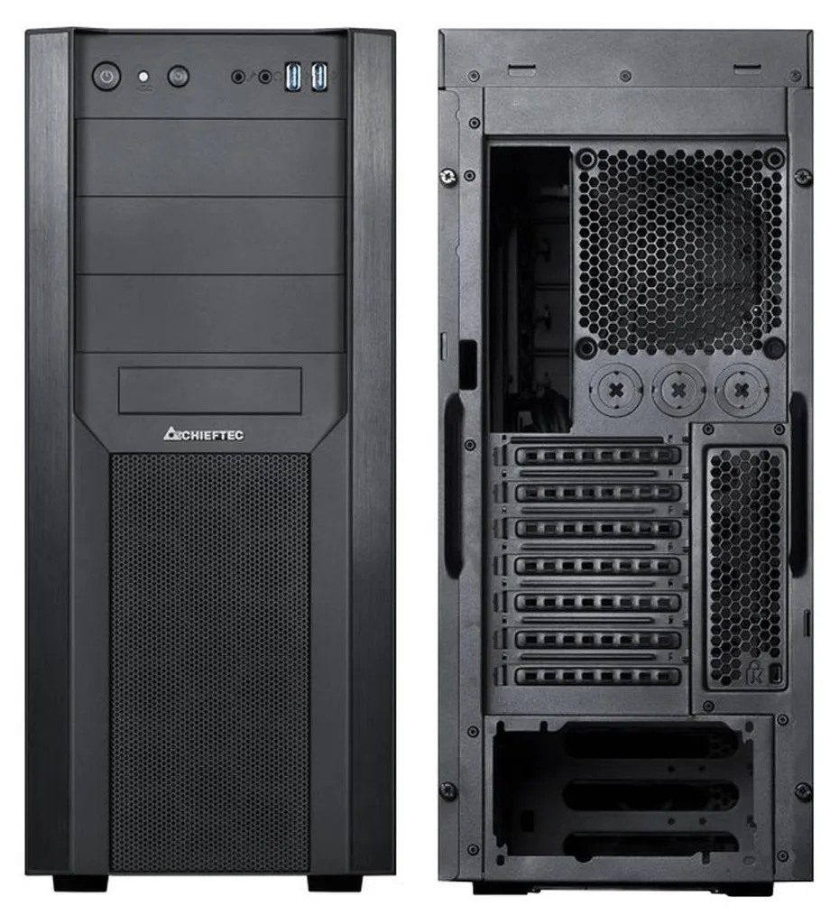 Boîtier PC pour Station de Travail Chieftec Mesh CW-01B-OP Format ATX
