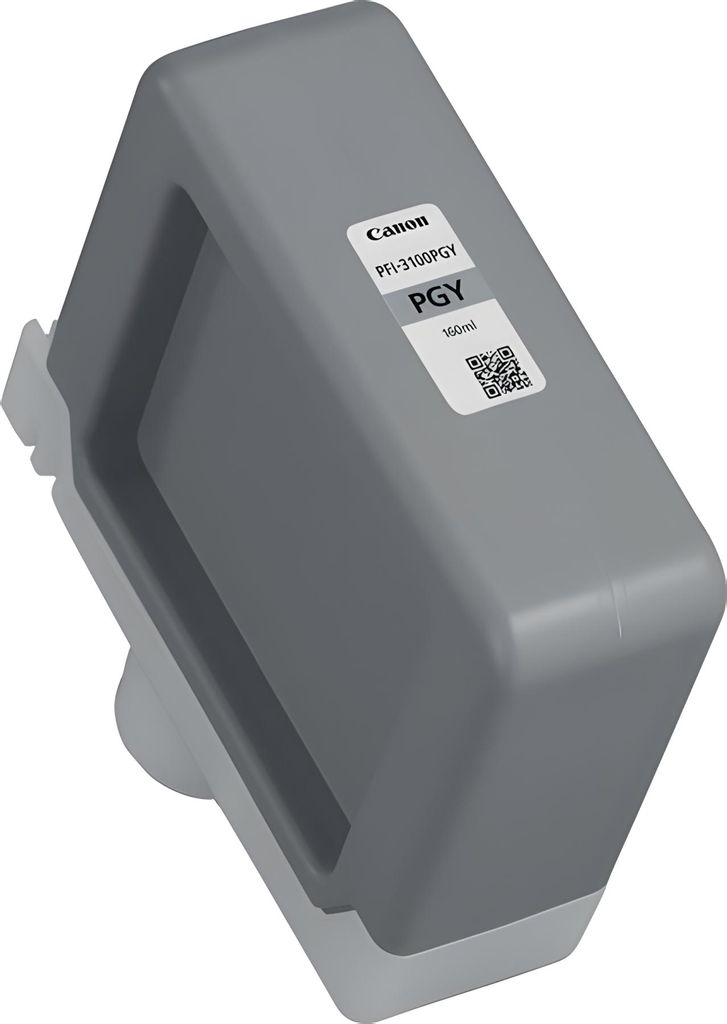 Tintenpatrone PFI-3100, für Canon Drucker, 160 ml, fotograu