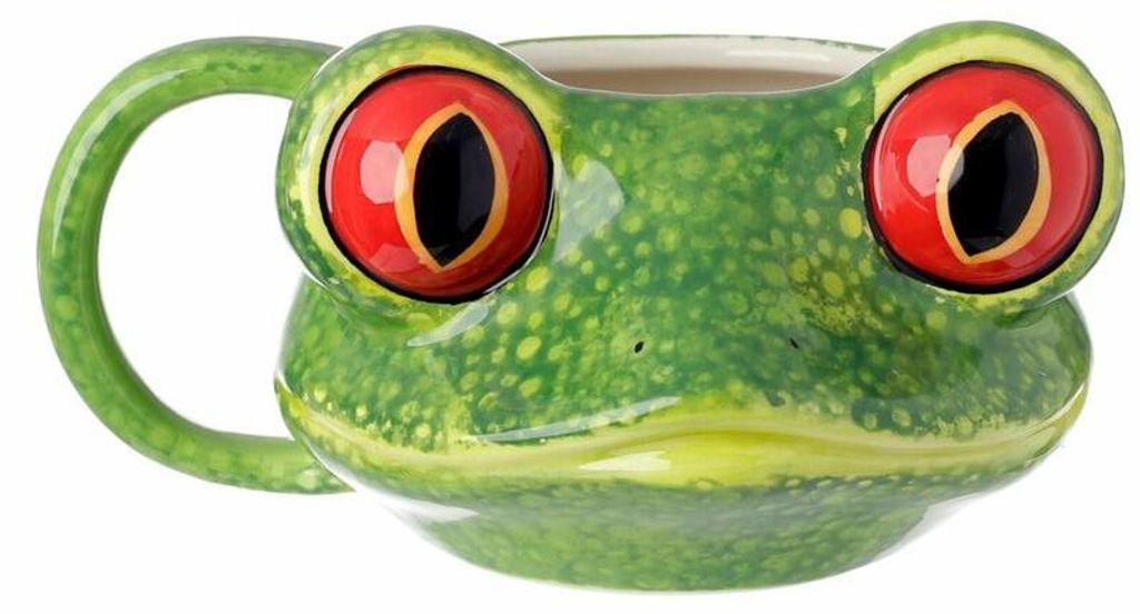 Kaffeebecher/Tasse Froschdruck 400 ML - Frosche/Tiere Produktbild 