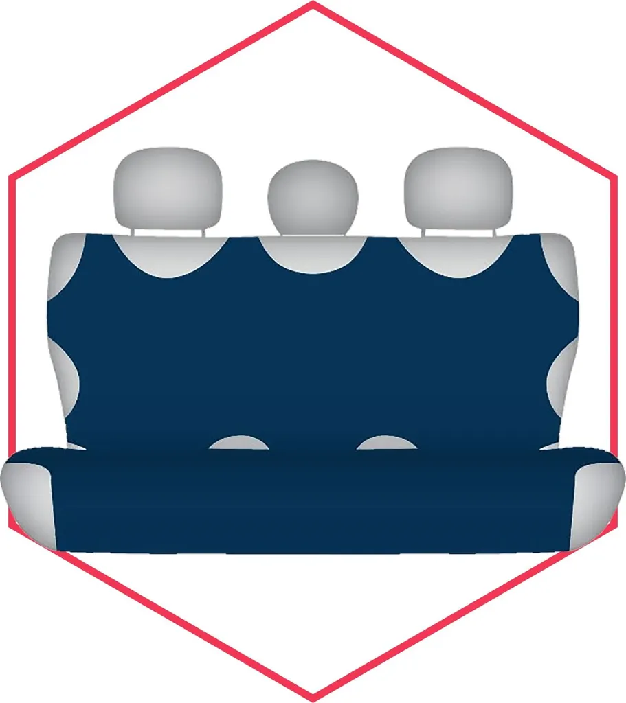 Coprisedili auto universali set di 3 per Peugeot 301, 307, 308 - 3