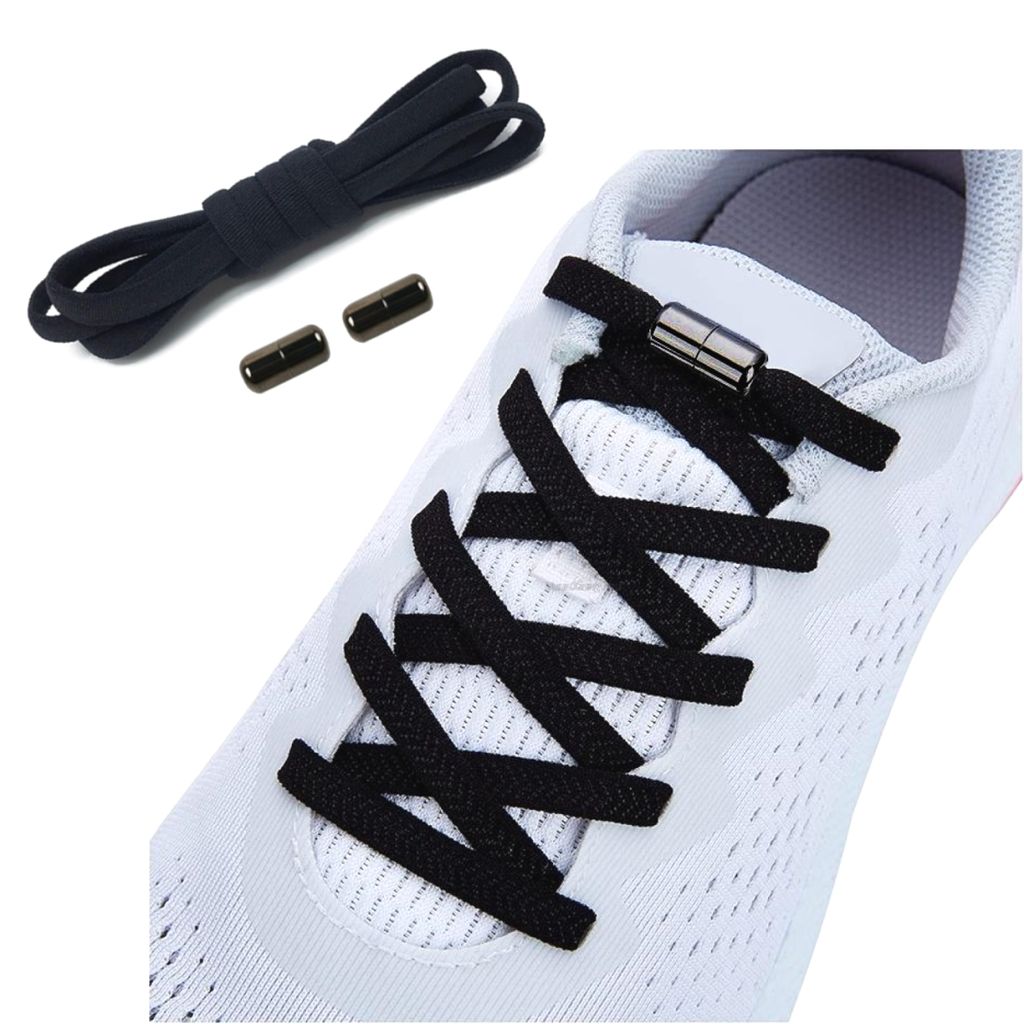 1 Paar Sport Schuh Schnellverschluss für  Elastische Schnürsenkel 