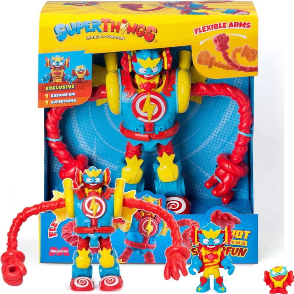 Super Things Zings Superbot Sugarfun Power Arms Produktbild 
