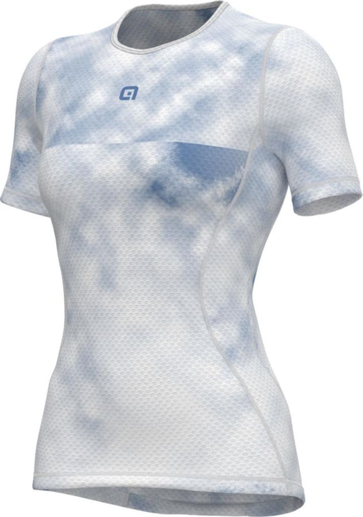 ALÉ Ärmelloses Fahrrad-Shirt - ATMOSFERA INTIMO - Weiß/Hellblau XS