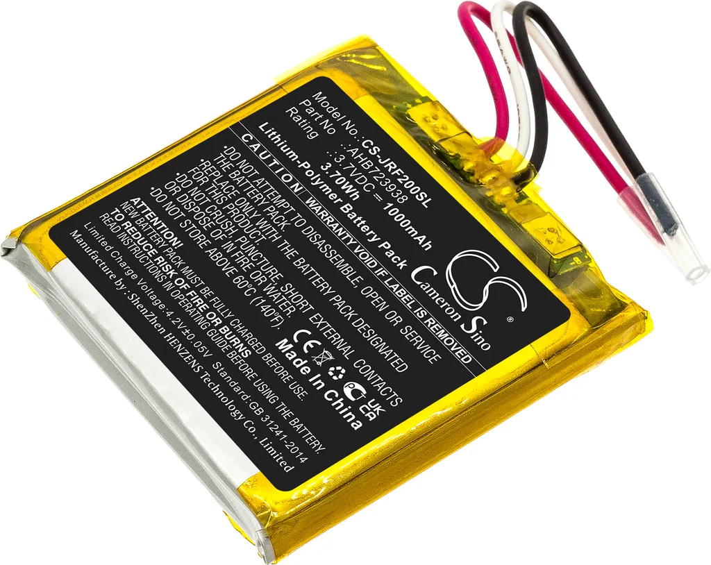 Batteria per Jabra Solemate HFS200 | Ricambio AHB723938 TECHTEK 1000mAh