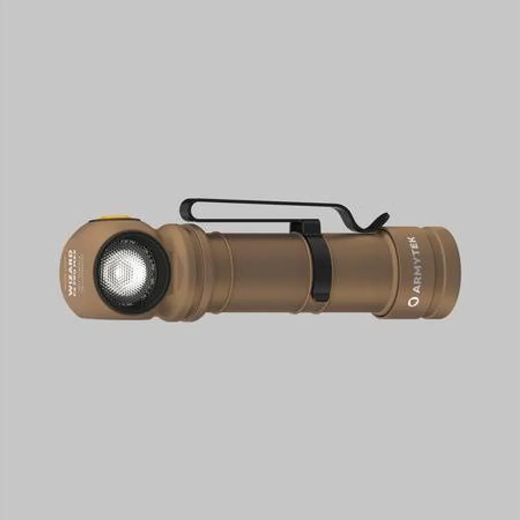 Armytek Wizard C2 Pro Max Lampe Frontale Antichoc Étanche Couleur Sable - 3