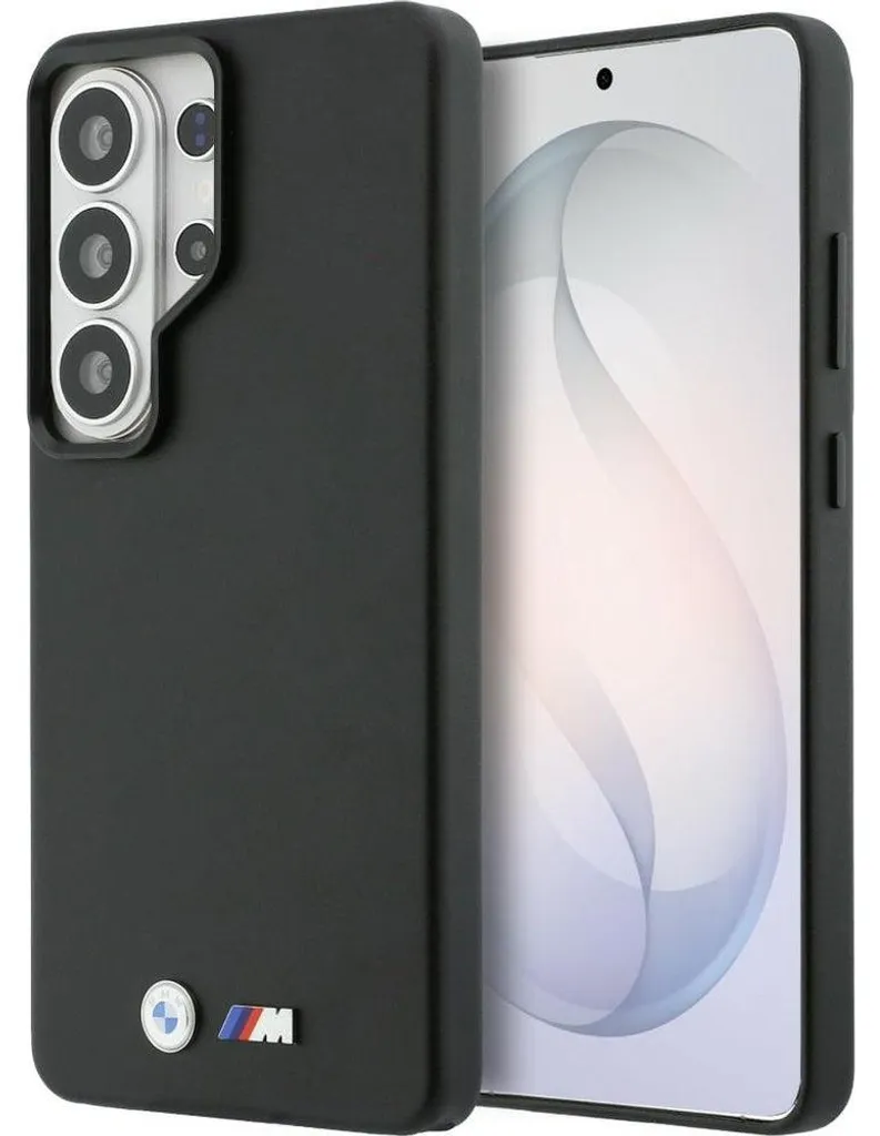 Coque Galaxy S26 Ultra BMW en Cuir Noir MagSafe Anti-Choc et Élégante
