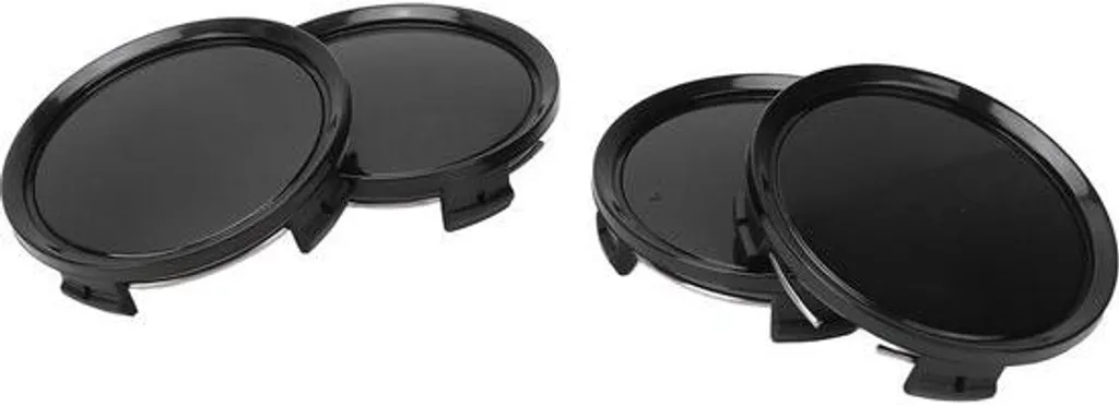 Jante Velgnaaf métallique 74 mm - Cache-moyeu élégant lot de 4 pièces