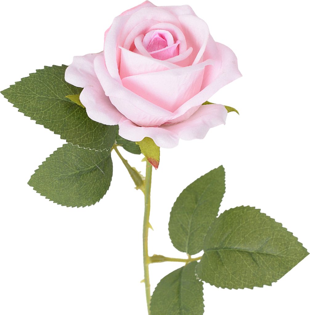 Künstlicher Rosenzweig mit Stiel, für Zuhause, Hochzeit, Party, Kunstblume, Blumenarrangement, für drinnen und draußen, Gartendekoration, Foto-...