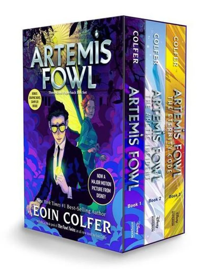 Artemis Fowl Coffret Intégrale Tomes 1 à 3 pour Lecteurs Passionnés
