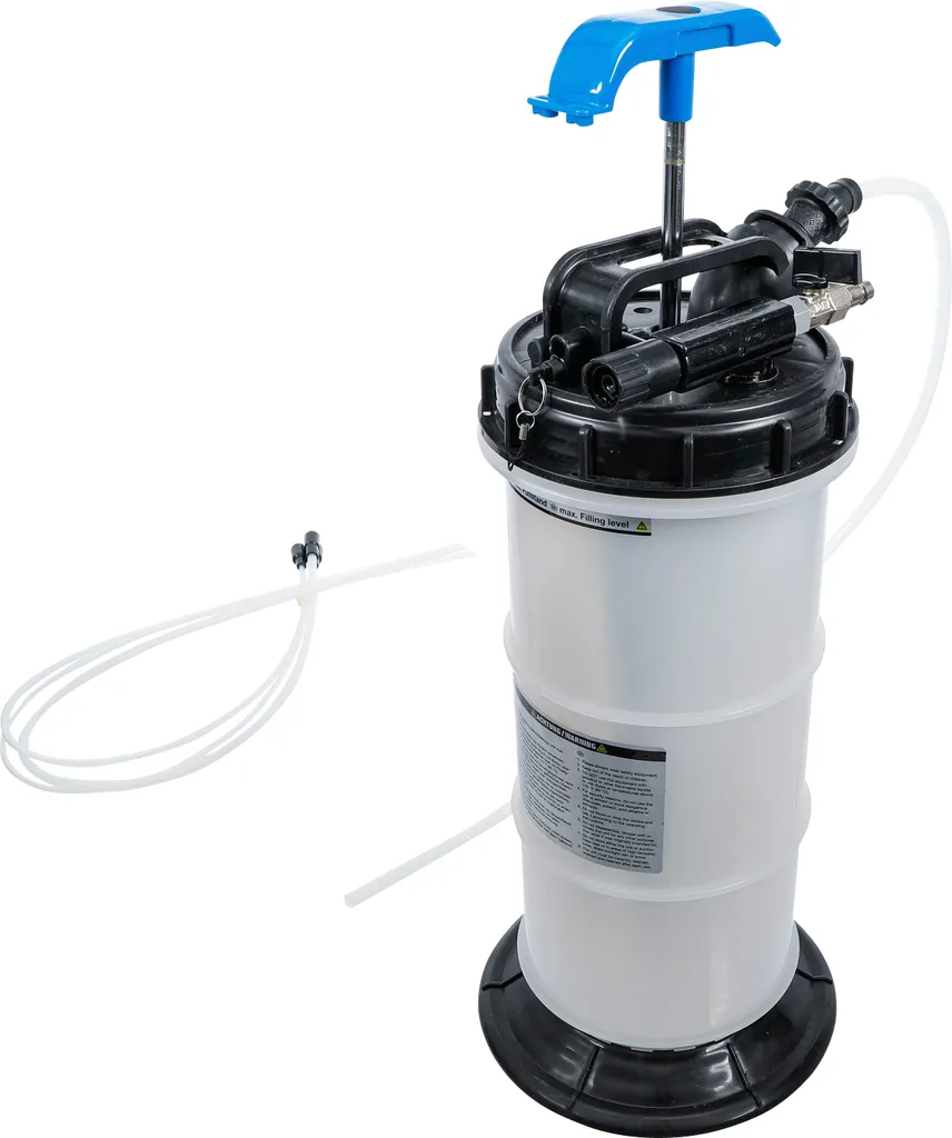 Estrattore Olio 6L BGS 74396 | Pompa a Vuoto Manuale e Pneumatica